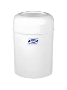 Ведро мусорное Luscan Professional 15л белое 3522W