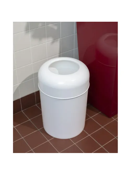 Ведро мусорное Luscan Professional 15л белое 3522W