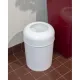 Ведро мусорное Luscan Professional 15л белое 3522W
