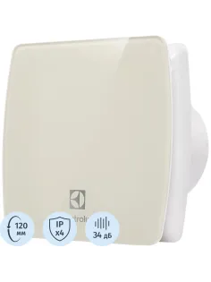 Вентилятор вытяжной Electrolux Glass EAFG-120 beige