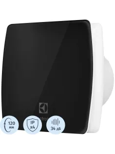 Вентилятор вытяжной Electrolux Glass EAFG-120 black