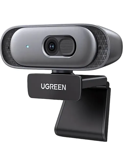 Веб-камера UGREEN CM778 (35626) USB HD Camera 2K@30FPS цв. серый