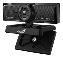 Веб-камера Genius 1080P широкоугольная WIDECAM F100 V2, черный