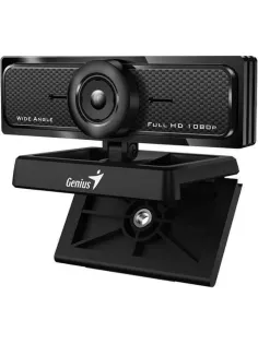 Веб-камера Genius 1080P широкоугольная WIDECAM F100 V2, черный