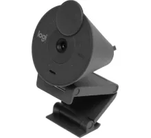 Веб-камера Logitech HD Webcam Brio 300,черн,2Mpix,Type-C,микроф(960-001438)