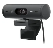 Веб-камера Logitech HD Brio 500 черн.4Mpix 1920x1080 USB-C,микр(960-001424)