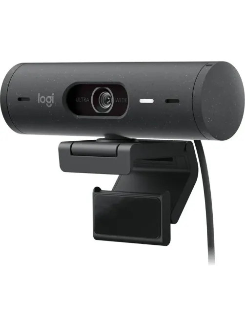 Веб-камера Logitech HD Brio 500 черн.4Mpix 1920x1080 USB-C,микр(960-001424)