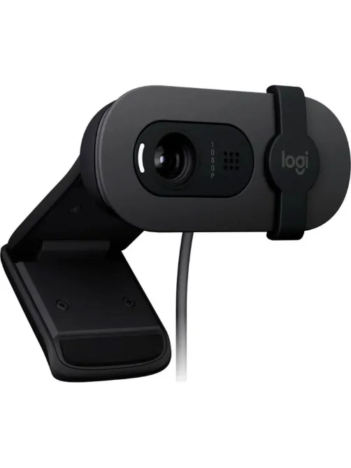 Веб-камера Logitech BRIO 100, FHD, Graphite (960-001585)