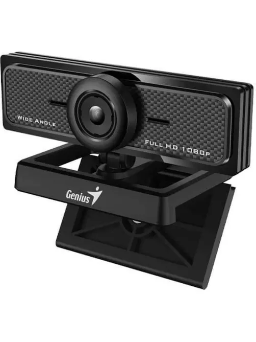 Веб-камера Genius 1080P широкоугольная WIDECAM F100 V2, черный