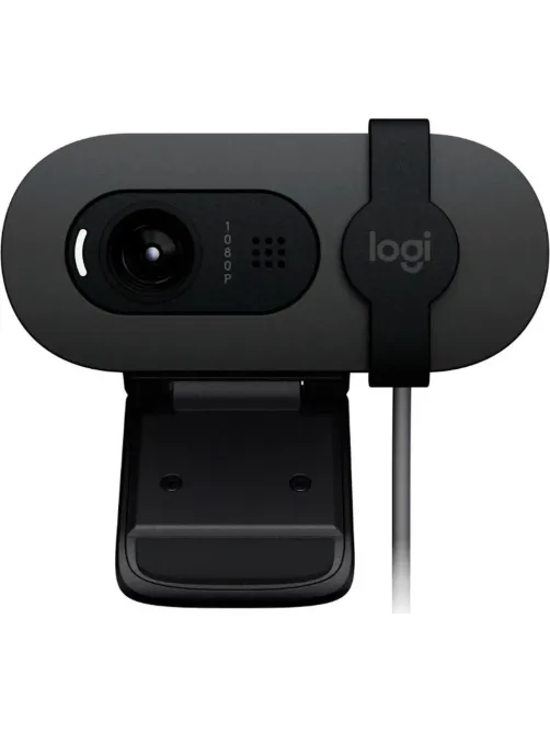 Веб-камера Logitech BRIO 100, FHD, Graphite (960-001585)