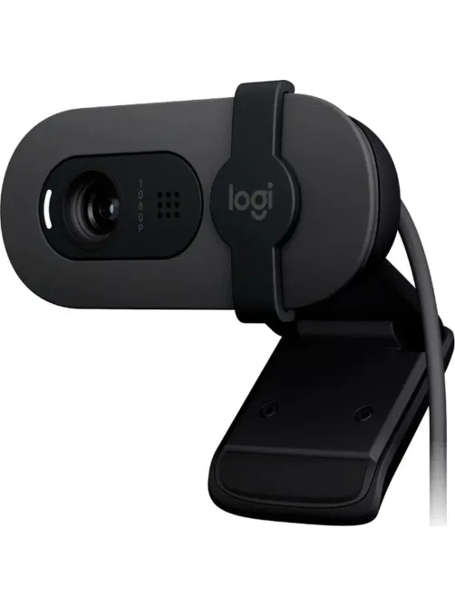 Веб-камера Logitech BRIO 100, FHD, Graphite (960-001585)