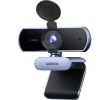Веб-камера Ugreen CM717 (25442) 2K Full HD 1080P Webcam. серый