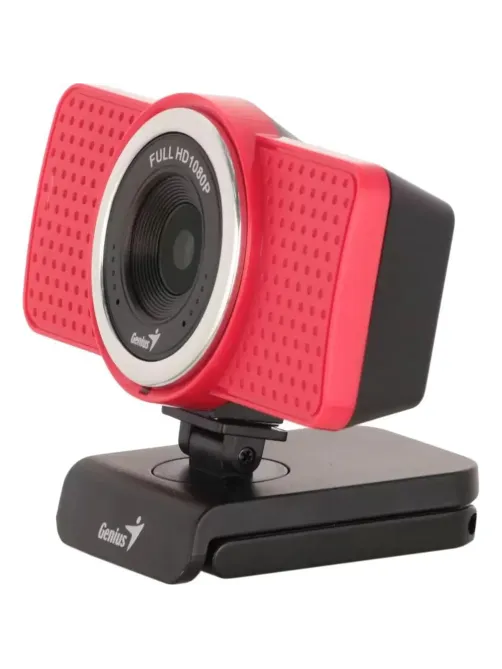 Веб-камера GENIUS ECam 8000, микрофон, 1080P, красный