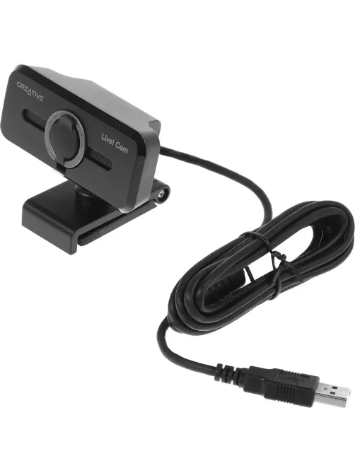 Веб-камера Creative Live! SYNC FHD V2 2Mpix USB2.0 микр.(73VF088000000)черн