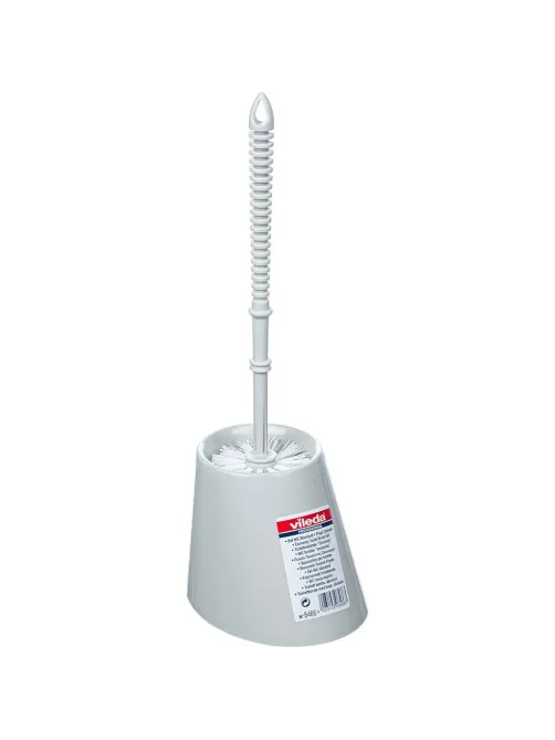 Ершик для унитаза с подставкой серый Vileda Professional 100837