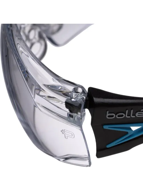Очки открытые Bolle RUSH+, clear, синие дужки PLATINUM (RUSHPPSIB)