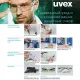 Очки защитные открытые UVEX Икс-фит прозрачные (арт произв 9199265)