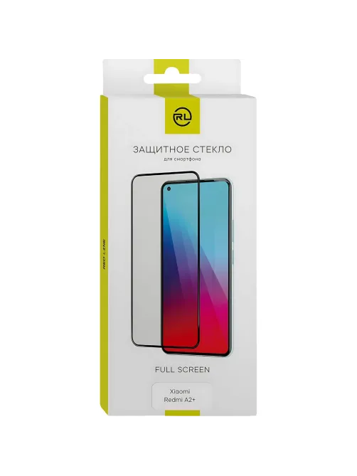 Защитное стекло Red Line Xiaomi Redmi A2+ FULL GLUE черный