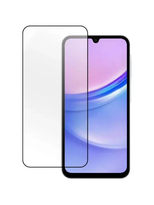 Защитное стекло PERO Full Glue для Samsung S25, черное