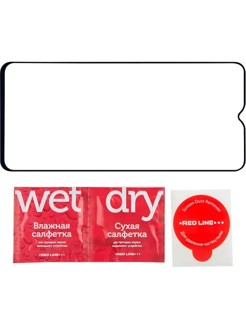 Защитное стекло Red Line Samsung Galaxy A25 FULL GLUE чер(УТ000038252)