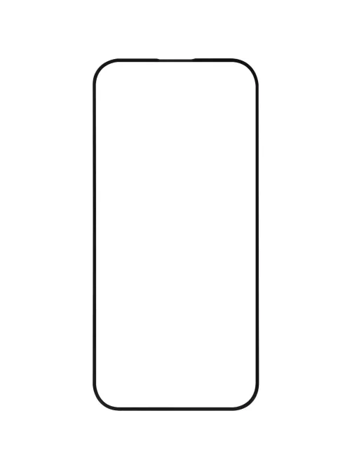 Защитное стекло RedLine iPhone 15 Full FULL GLUE черная рамка,на подложке