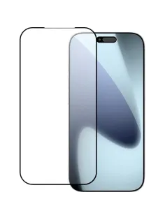 Защитное стекло PERO Full Glue Privacy для iPhone 17 Pro Max, черное