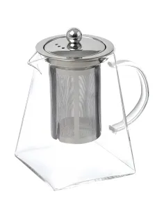 Чайник заварочный AROMA, объем 1 л, из боросиликатного стекла,105039