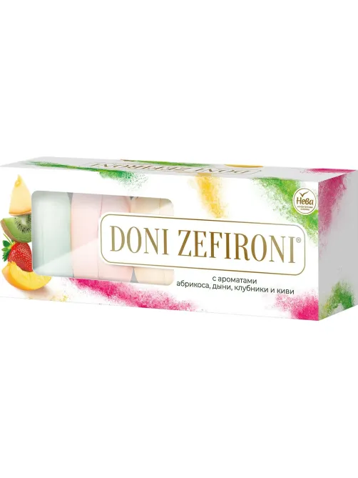 Зефир DONI ZEFIRONI Нева ароматизированный  ассорти , 210г