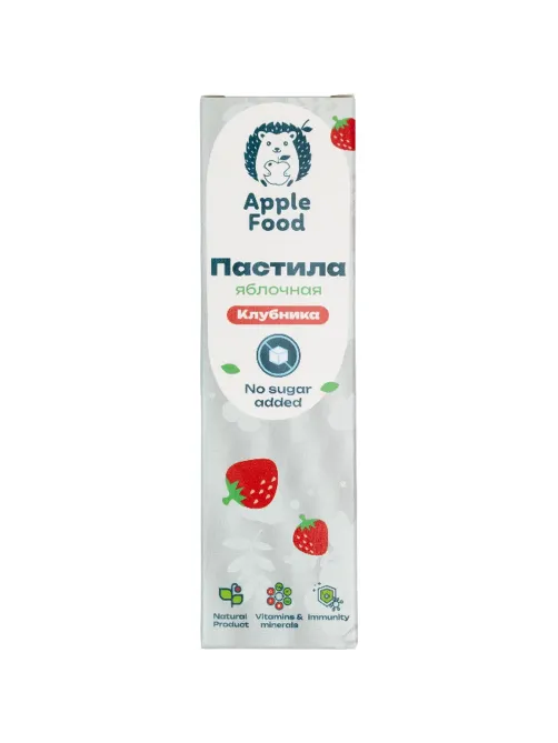 Пастила Apple Food слив_барб_гр_абр_клуб_лес.яг_виш_ябл (960г) 40гx24шт/уп