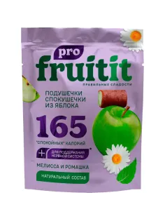 Пастила Спокушечки FRUIT IT PRO фрукт подушечки с маршмэллоу, с ябл, 50г