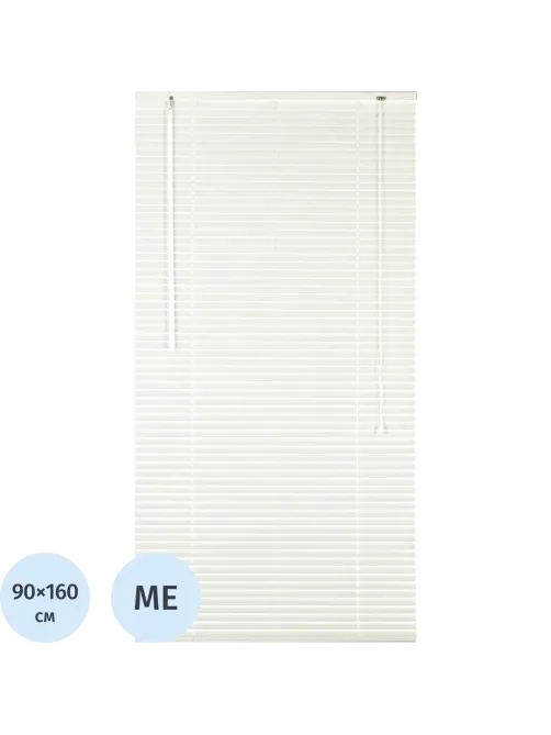 Жалюзи Комус Мебель алюминиевые 90x160см, белые