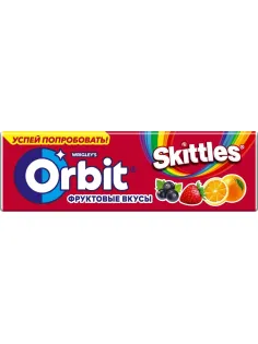 Жевательная резинка Orbit Микс Фрукты  13,6гx30шт/уп