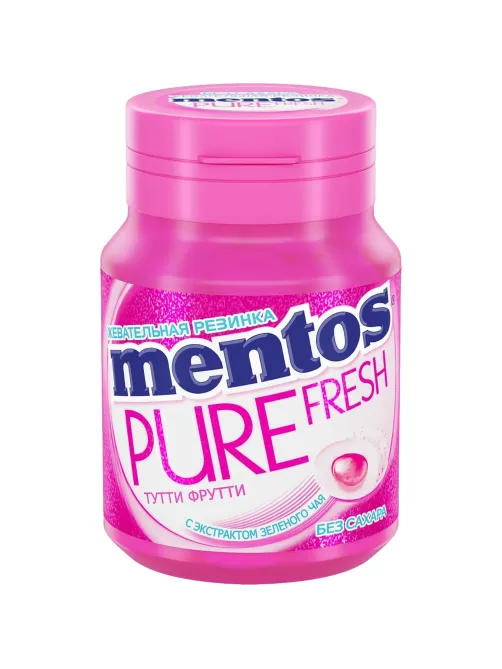 Жевательная резинка Mentos Pure Fresh Тутти-Фрутти, 54г