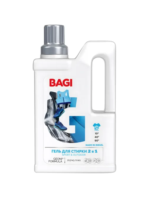 Гель для стирки Bagi концентрированный 2в1 Sport&Outdoor 950мл