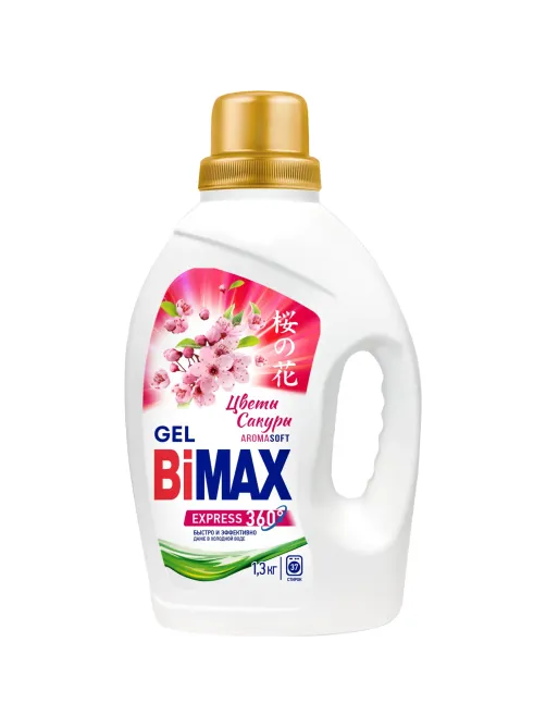 Гель для стирки BiMax Цветы Сакуры 1,3 кг
