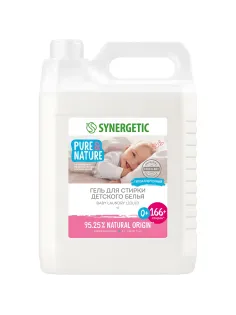 Гель для стирки Synergetic Baby для детского белья 5л