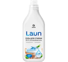 Гель для стирки 2в1 с пятновыводителем Grass/Laun, 1л