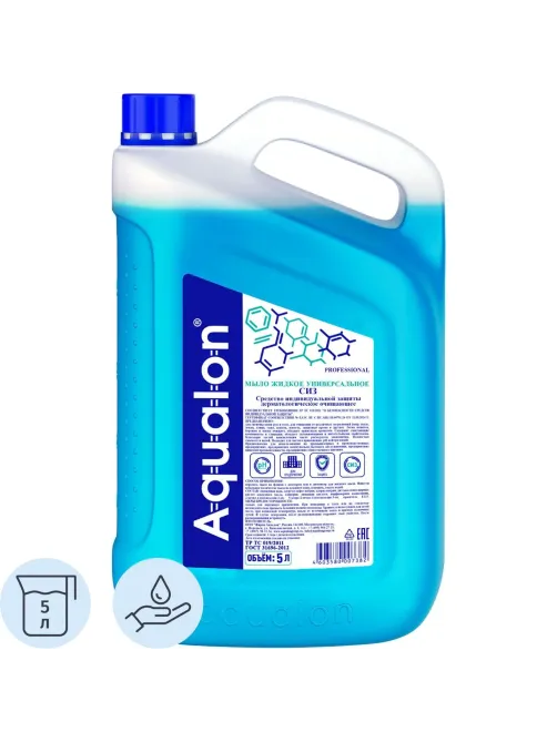 Мыло жидкое  AQUALON  очищающее, 5 л