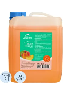 Мыло жидкое Luscan Персик 5 л канистра