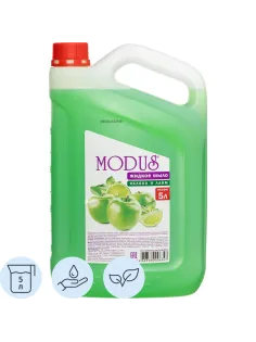 Мыло жидкое MODUS 5л Яблоко и лайм