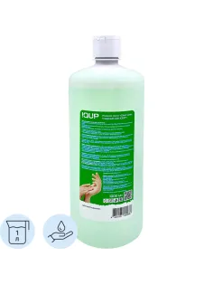 Мыло жидкое IQUP Clean Care зел 1 л флип-топ