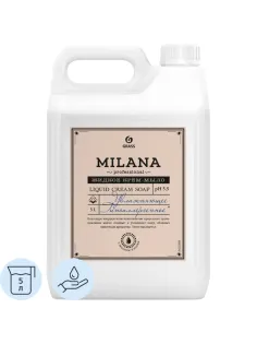 Крем-мыло жидкое увлажняющее Milana Professional 5л (5кг)