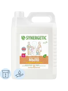 Мыло жидкое Synergetic Миндальное молочко 5л
