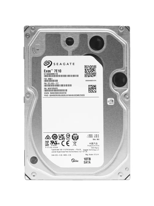Жесткий диск Seagate Exos SATA 3.5 10Tb 7200rpm 256Mb (ST10000NM017B)