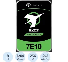 Жесткий диск Seagate Exos 8TB SATA 3.5 7200rpm 256Mb(ST8000NM017B)