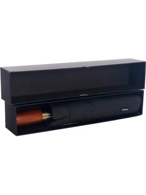 Зонт ArtRain 3 слож, ПолнАвто, 12/63, дерево, подарочная уп 3860box