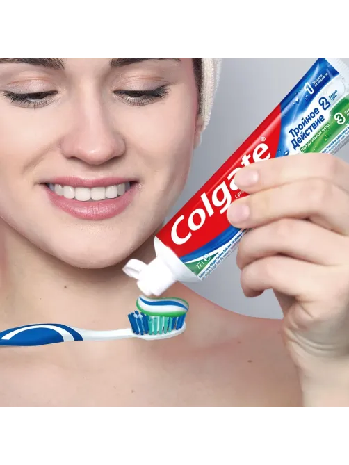 Зубная паста COLGATE Тройное Действие 100мл
