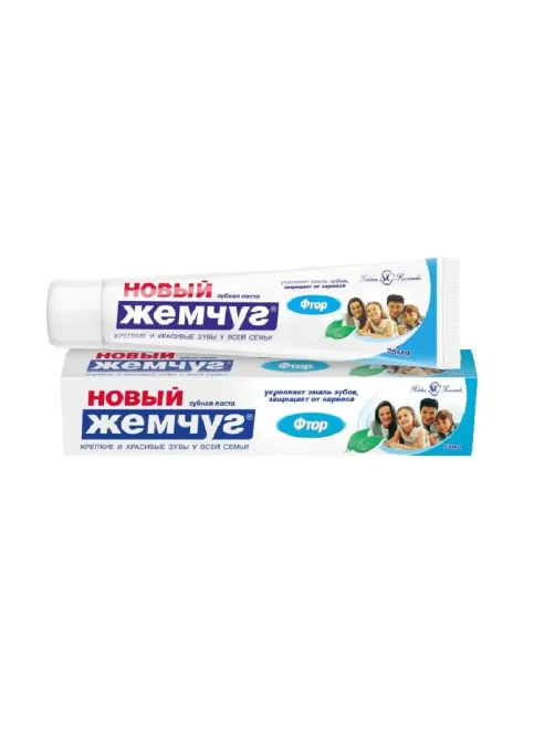 Зубная паста Новый жемчуг Фтор 75мл