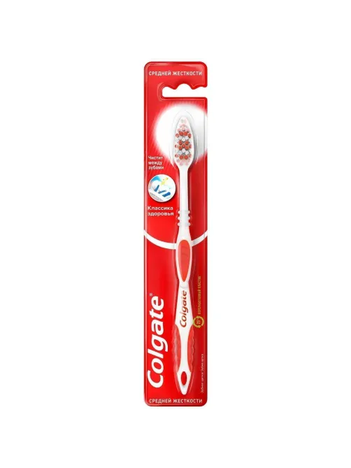 Зубная щетка Colgate Классика   Здоровья средней жесткости