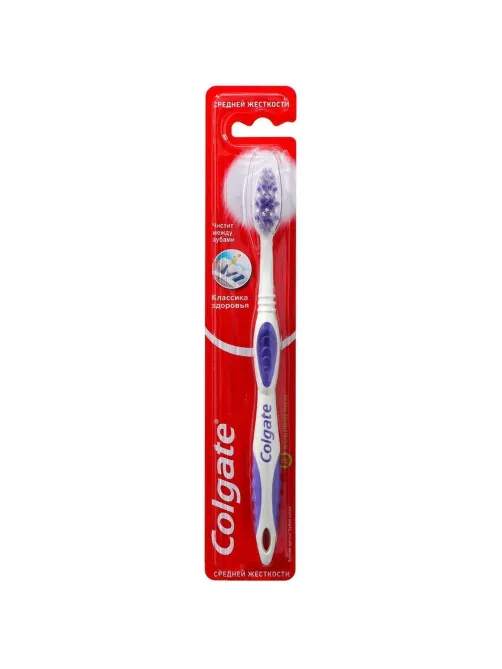 Зубная щетка Colgate Классика   Здоровья средней жесткости